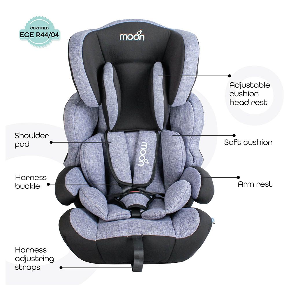 Moon - Tolo Baby/Kids Car Seat - Violet Black