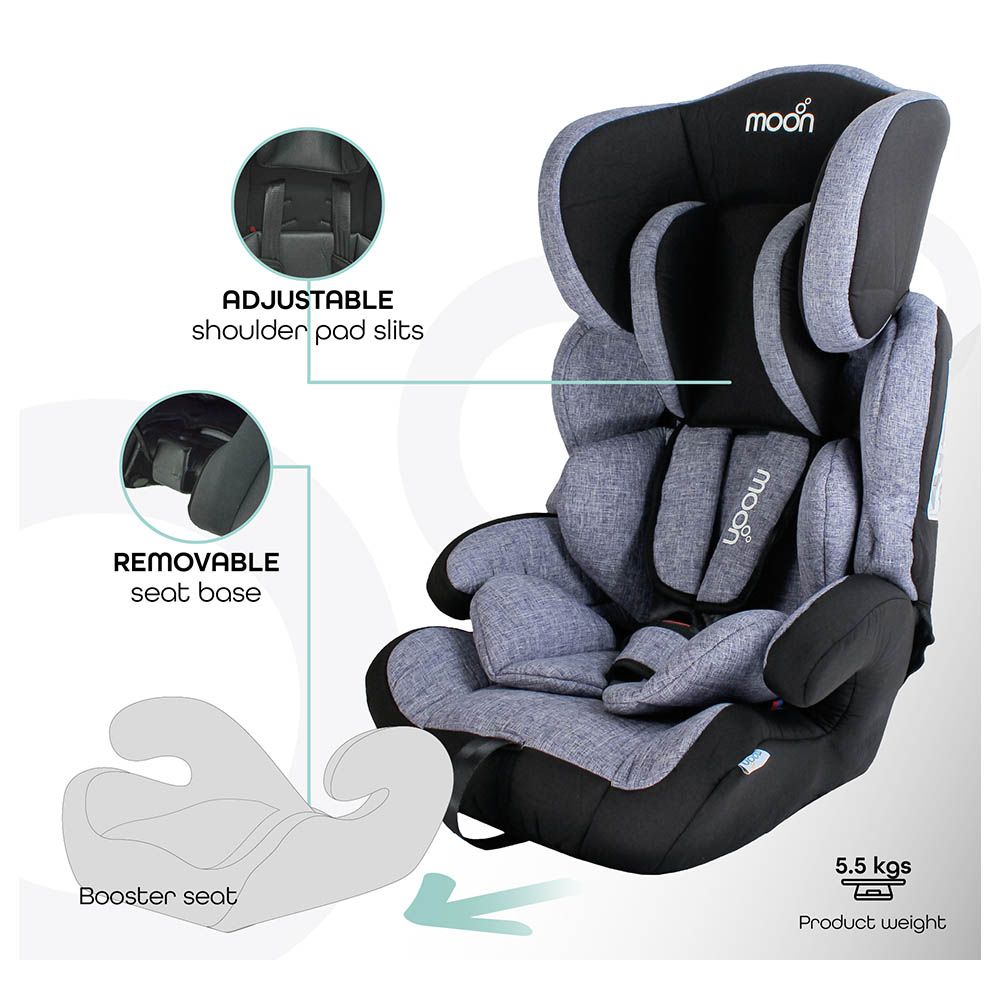 Moon - Tolo Baby/Kids Car Seat - Violet Black