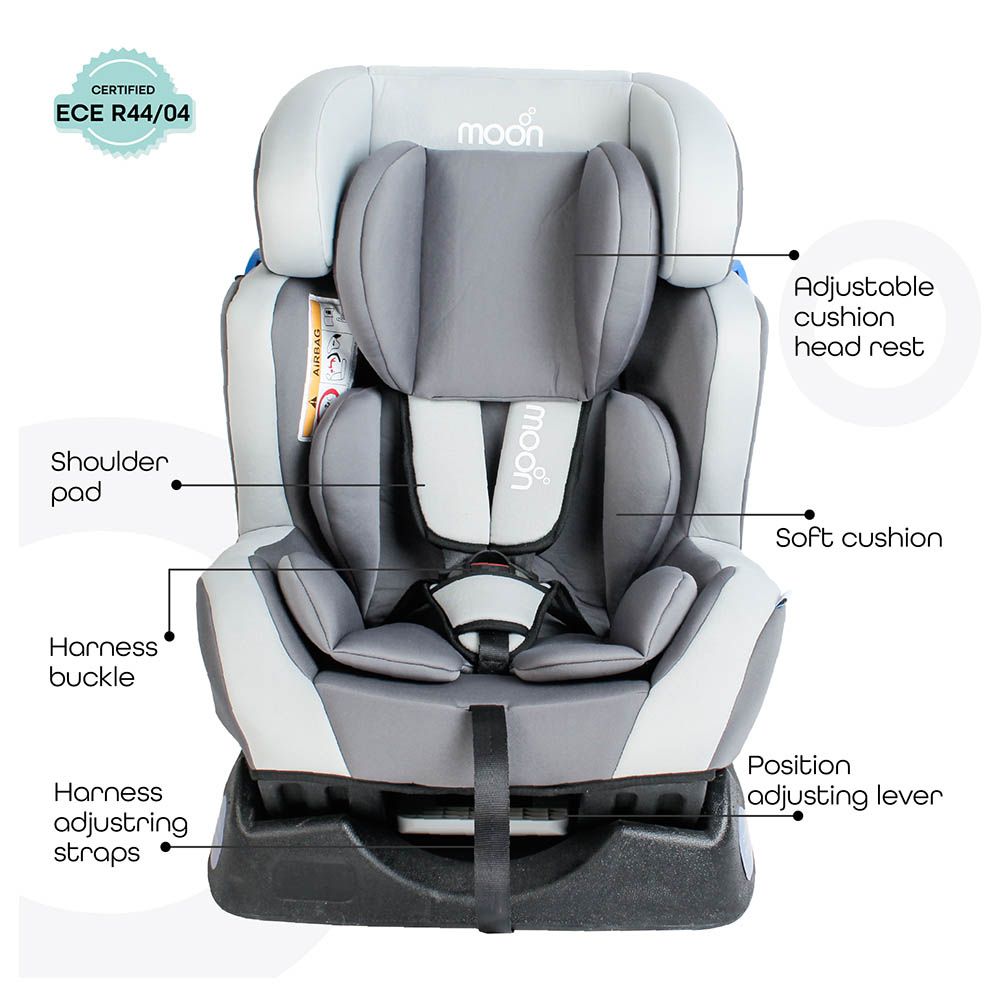 Moon - Sumo Baby/Infant Car Seat - Light Grey