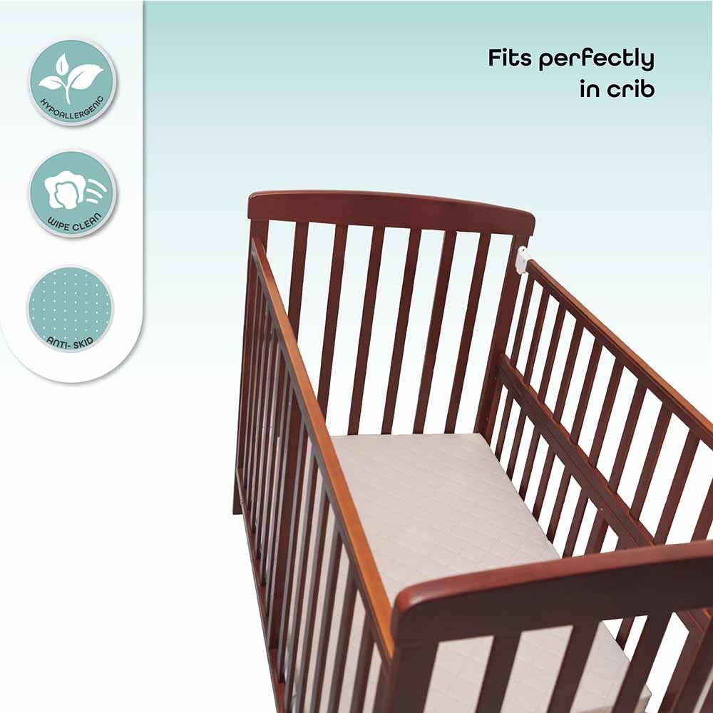 Moon - Two Fold Travel Cot Mattress - Beige