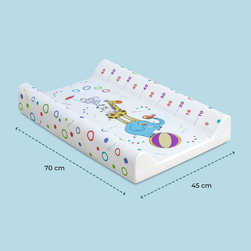 Moon - Waterproof Changing Mat - Circus - 70x45x10 cm