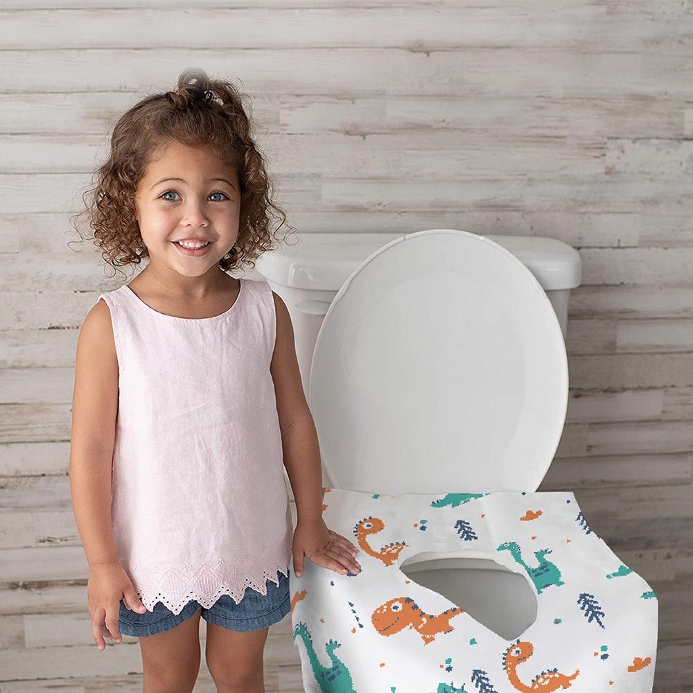 Moon - Disposable Toilet Seat Cover 66x63cm - Dino - 20pcs