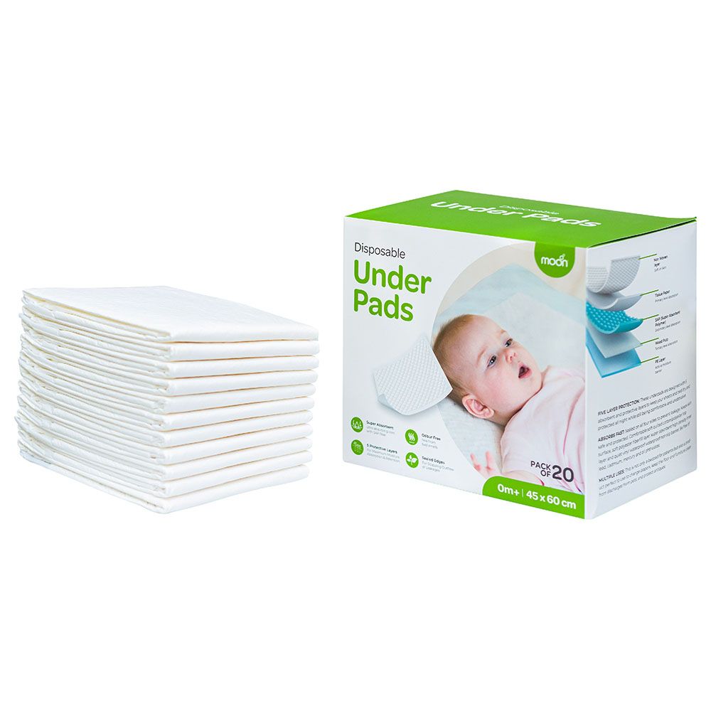 Moon - Disposable Under Pads 45x60cm - 20pcs