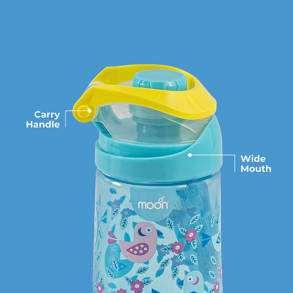 Moon - Kids Water Bottle - 410ml - Blue