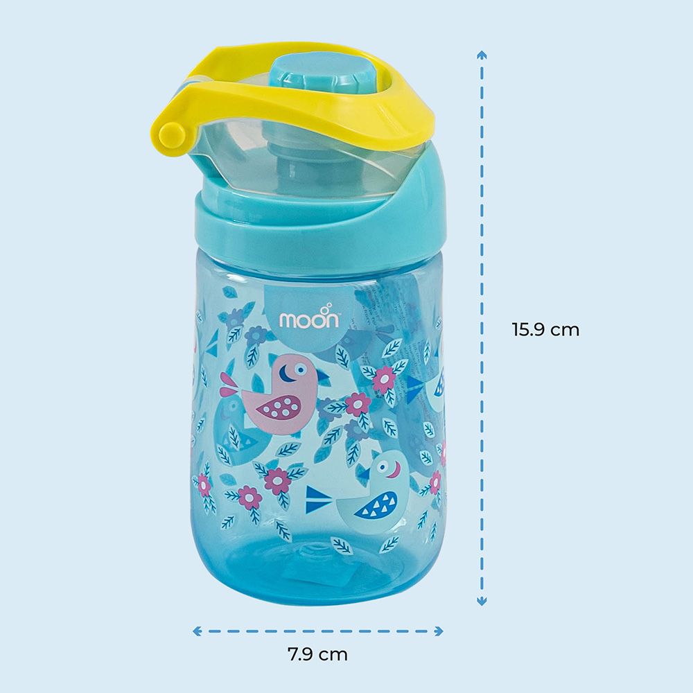 Moon - Kids Water Bottle - 410ml - Blue