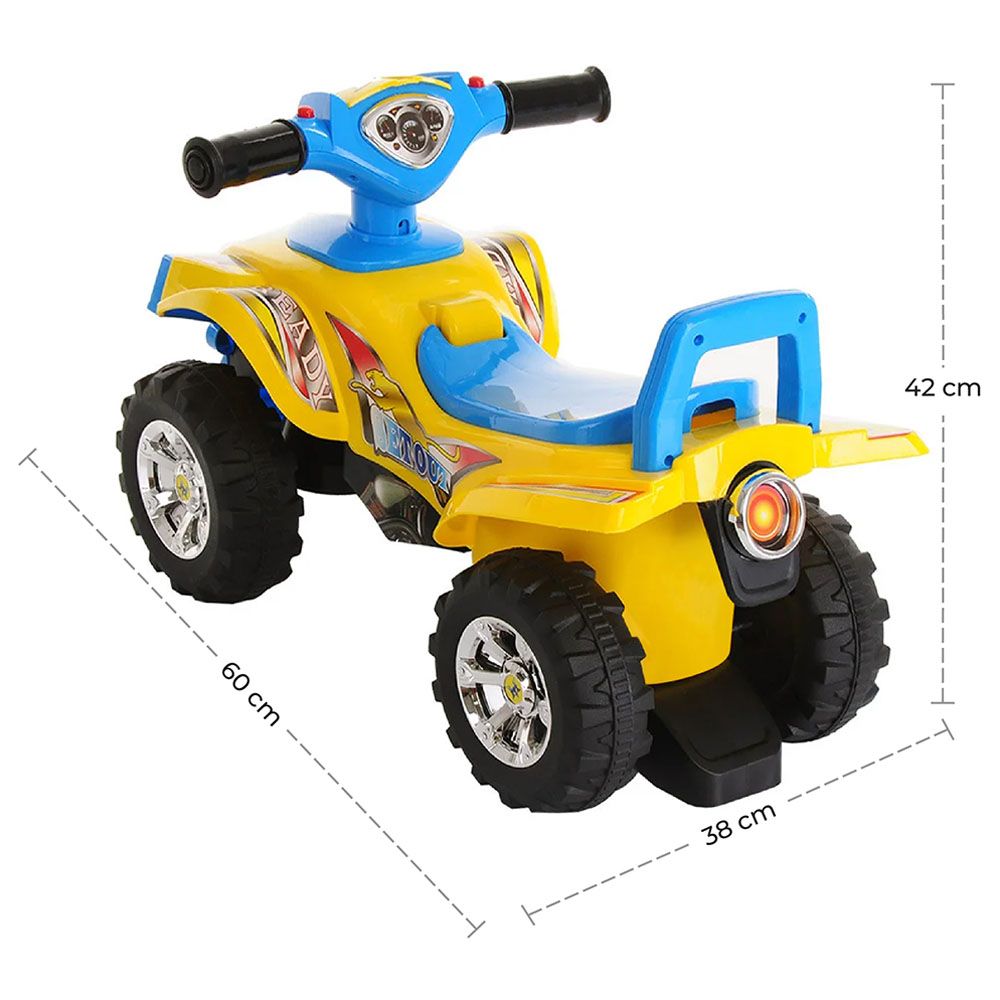 Moon - Blaze ATV Quad Bike For Kids - Yellow