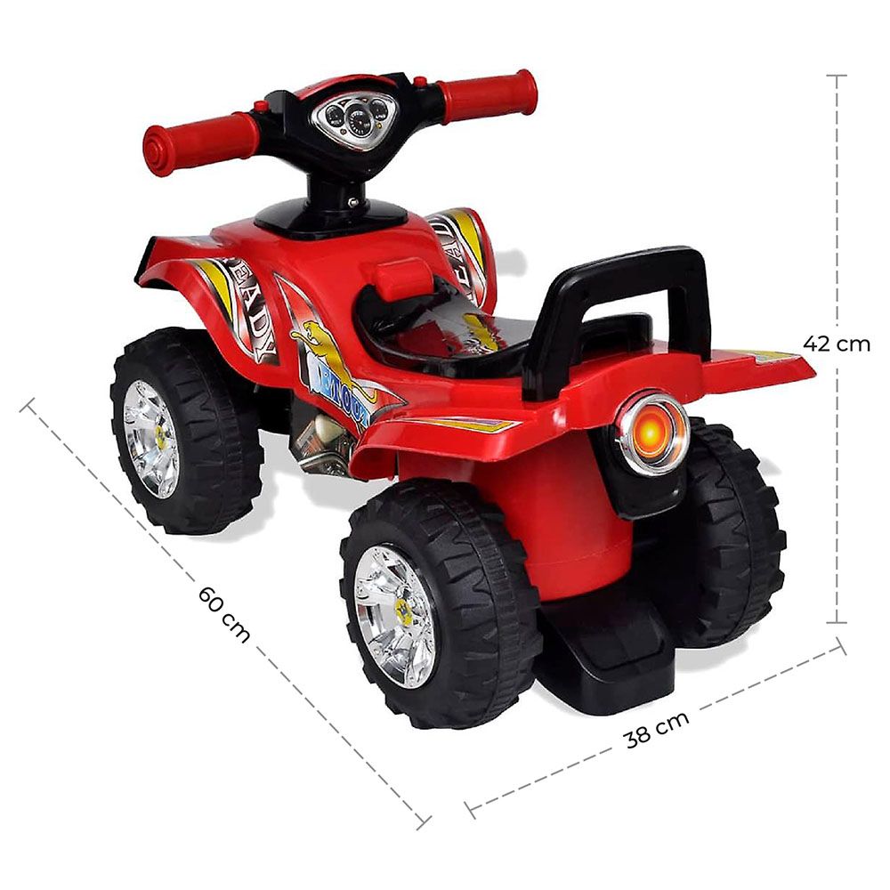 Moon - Blaze ATV Quad Bike For Kids - Red