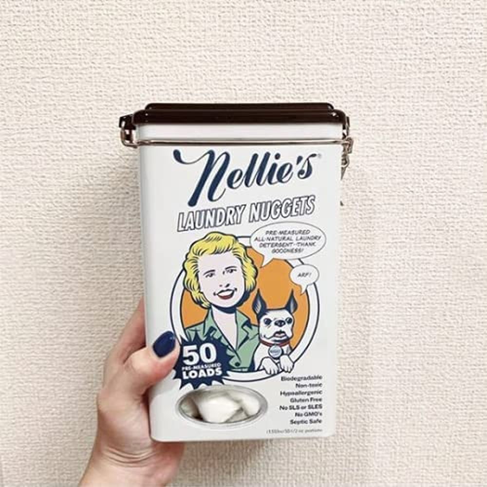 Nellie's - Collector Laundry Nuggets Tin - 50 Loads