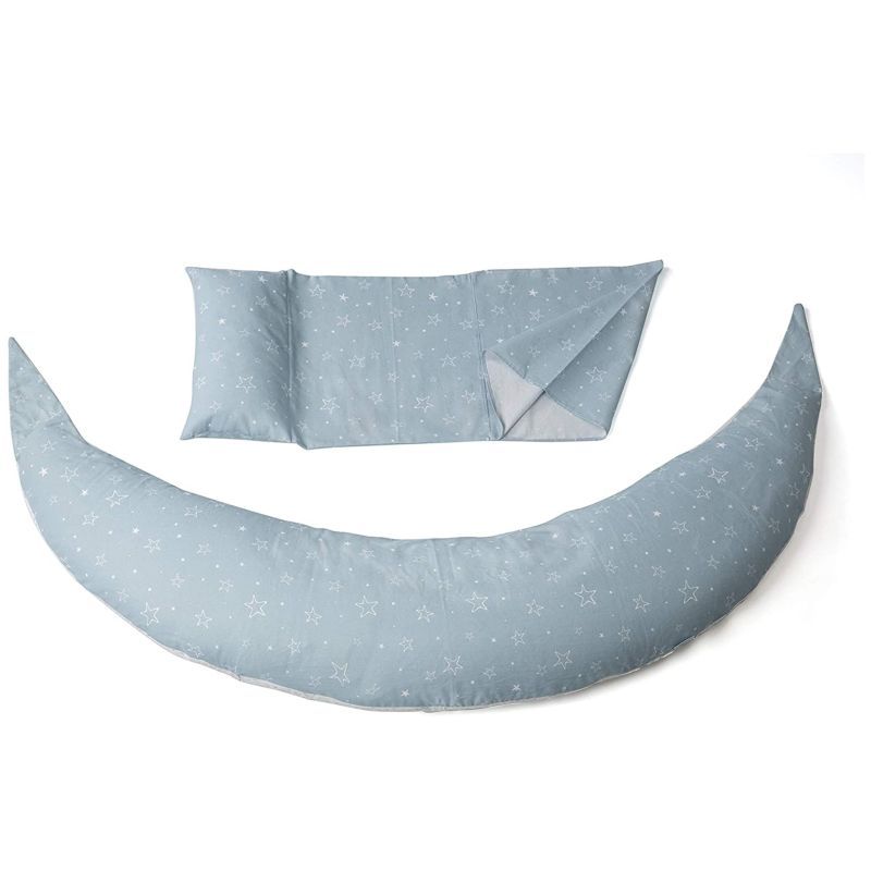 Nuvita - 12-In-1 Pregnancy & Nursing Pillow - Grey Star