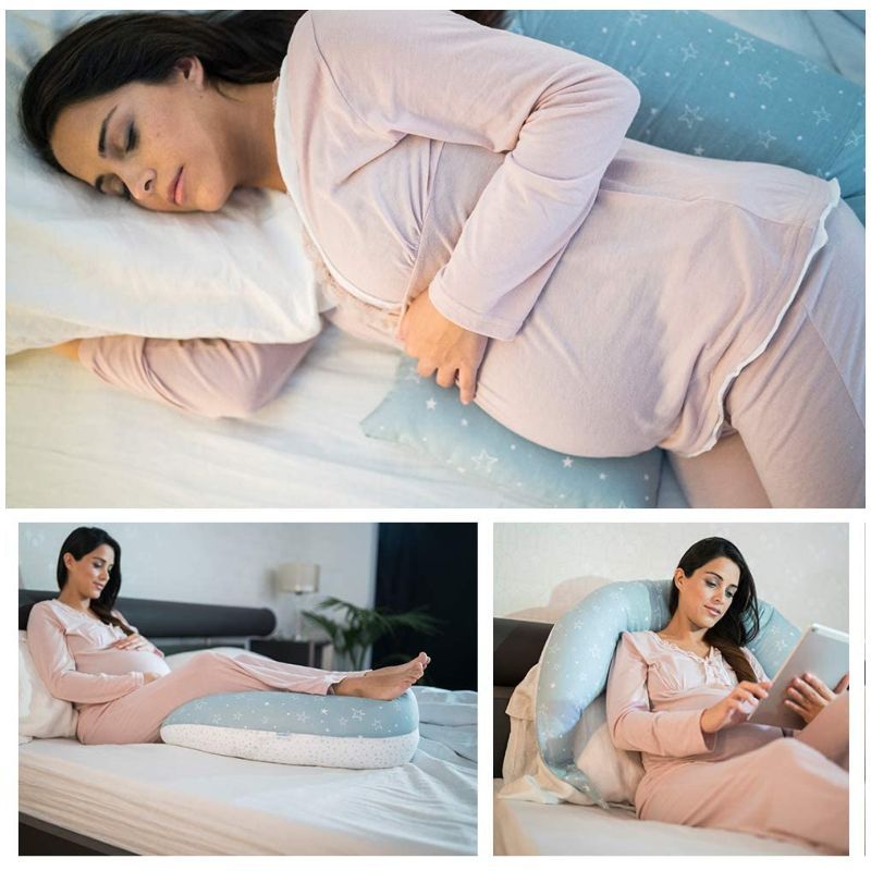 Nuvita - 12-In-1 Pregnancy & Nursing Pillow - Grigio Bianco