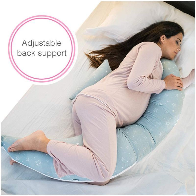 Nuvita - 12-In-1 Pregnancy & Nursing Pillow - Grigio Bianco