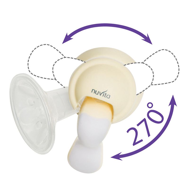 Nuvita - 1215 Materno Twist - Single Manual Breast Pump