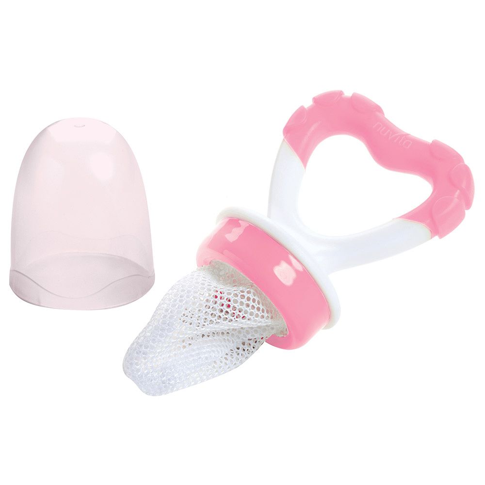 Nuvita - Baby Feeding Flavorillo Feeder Set With 2 Nets - Pink