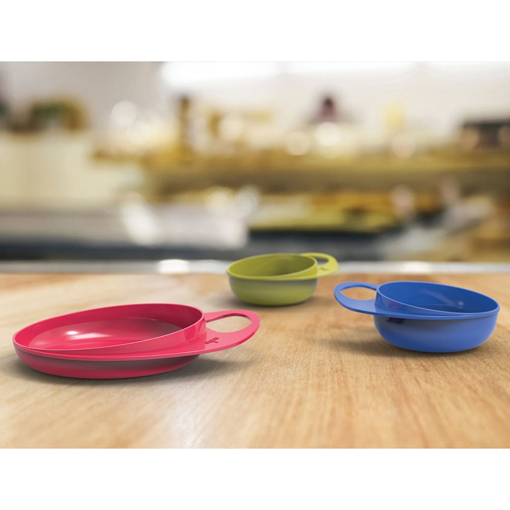 Nuvita - Feeding Easyeating Smart Bowl & Dish - Blue