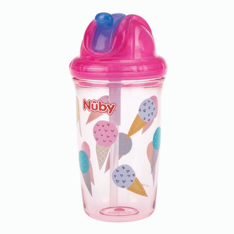 Nuby - Flip-It Cup Made With Tritan 300ml - Pink 