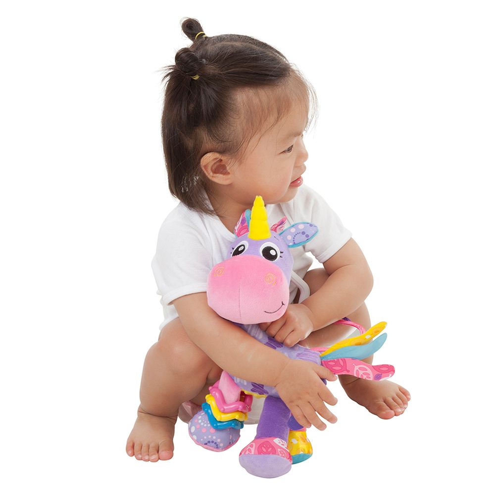 Playgro - Activity Friend Stella Unicorn Toy - Pink