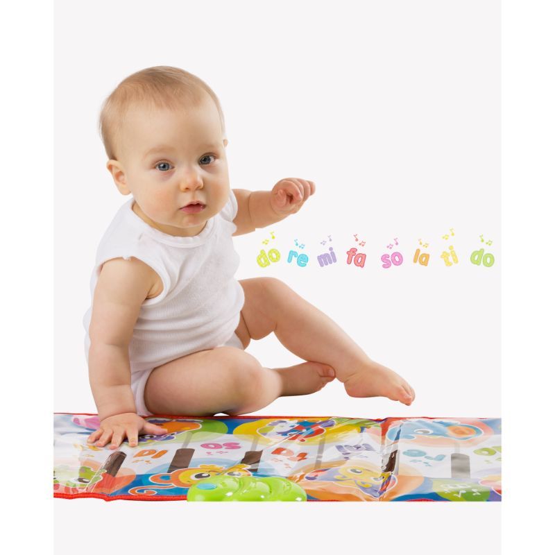 Playgro - Baby Toy Jumbo Jungle Musical Piano Mat, BPA Free