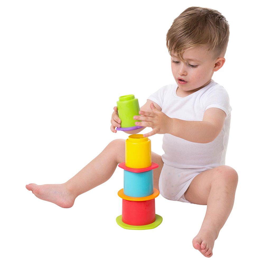 Playgro - Chewy Stack and Nest Cups