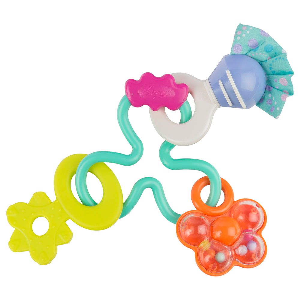 Playgro - Twirly Whirl Rattle - New Colours