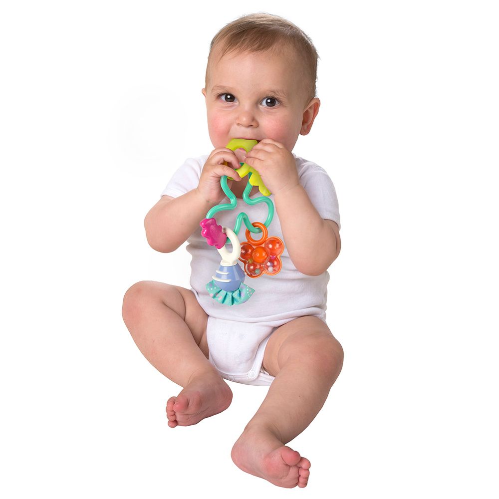 Playgro - Twirly Whirl Rattle - New Colours