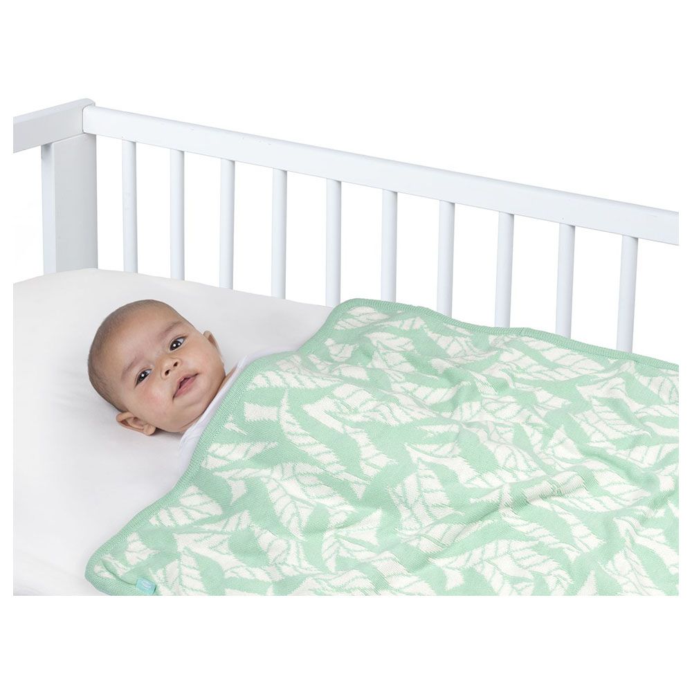 Playgro Home - Fauna Friends Reversible Cot Blanket - 110x90cm