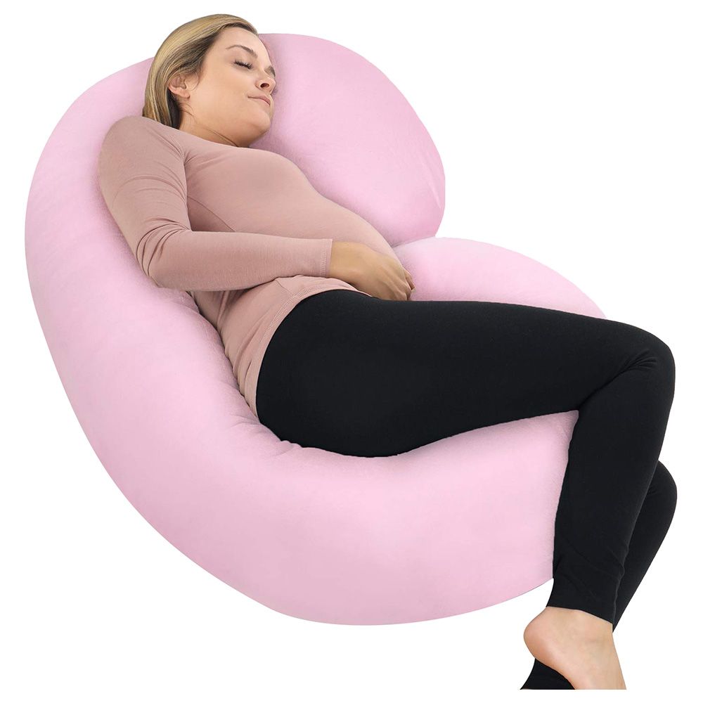 PharMeDoc - The CeeCee C-Shape Pregnancy Pillows - Pink