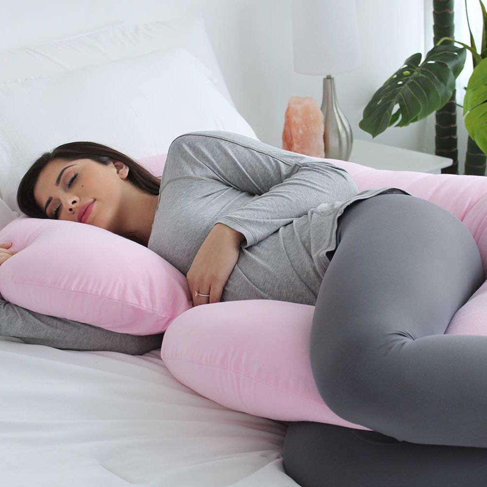 PharMeDoc - The CeeCee C-Shape Pregnancy Pillows - Pink