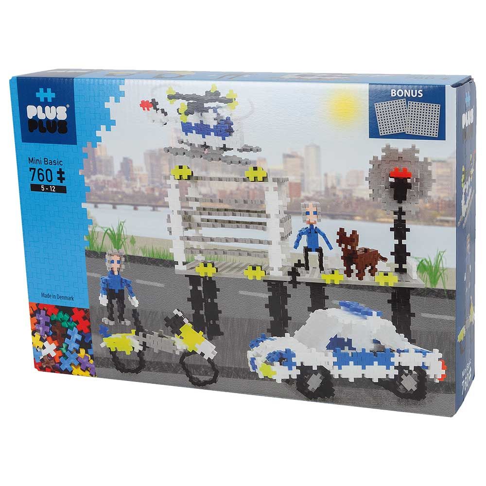 Plus Plus - Police Set - 760pcs