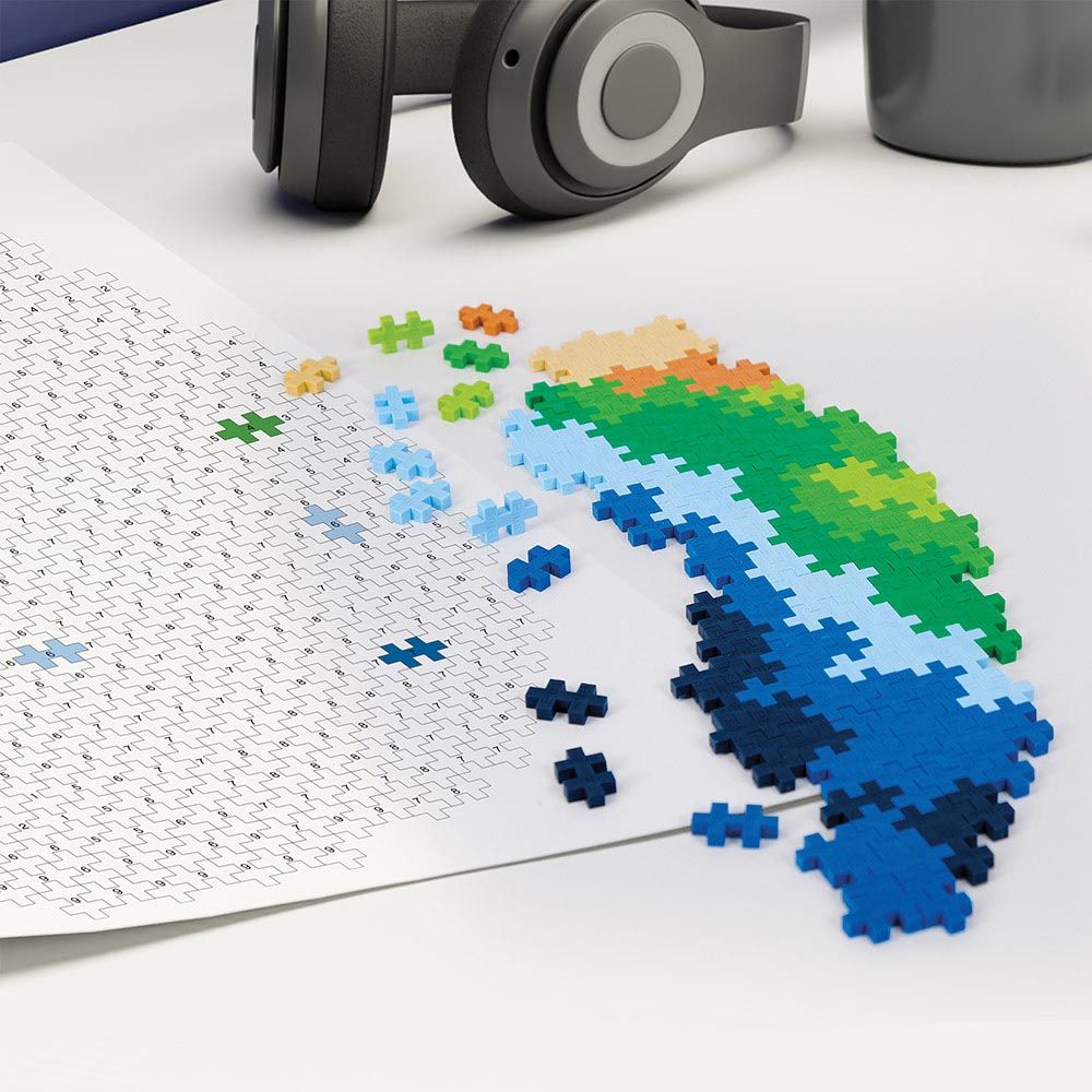 بلاس-بلاس - بازل التركيب بالأرقام - أرض - 800 قطعة