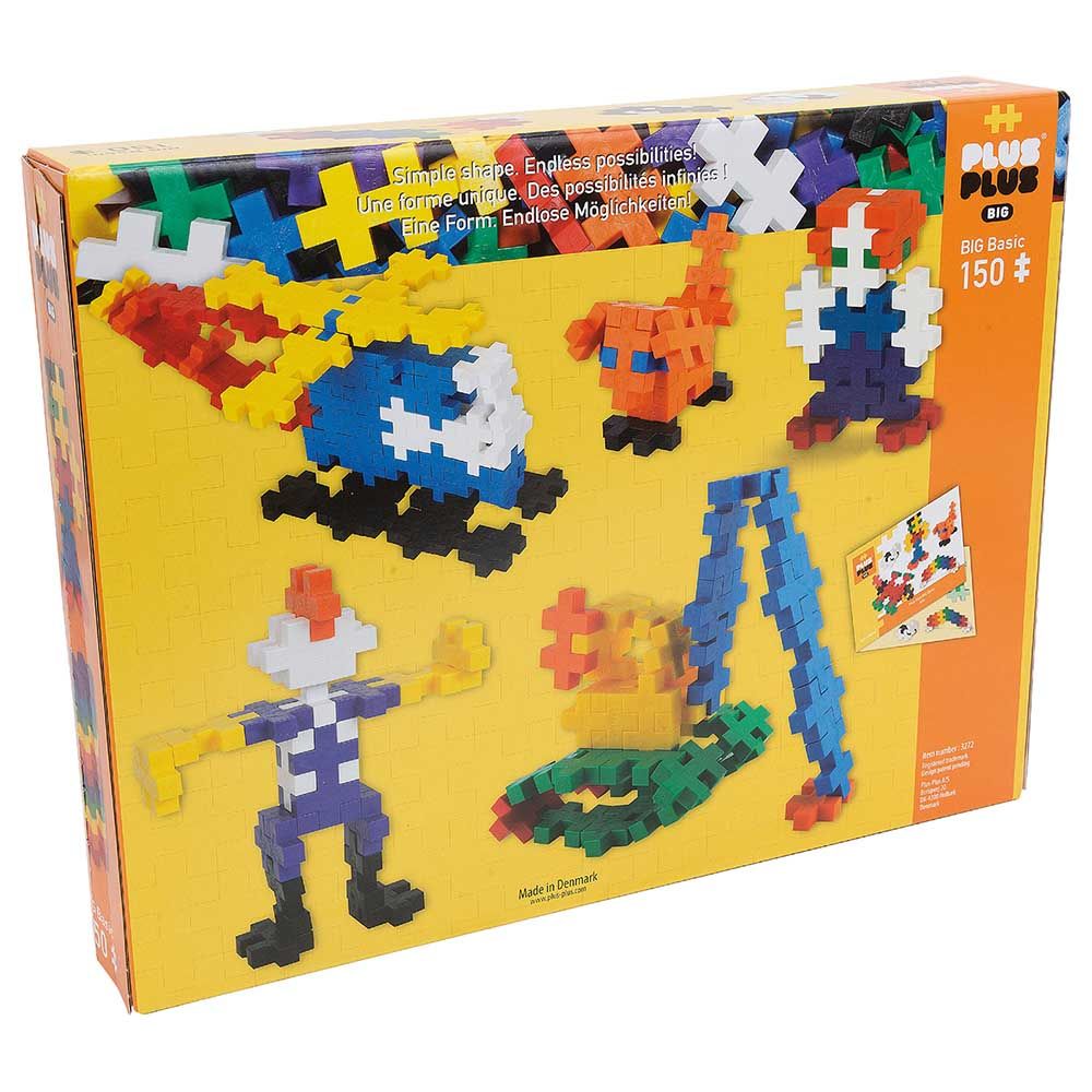 Plus Plus - Big Basic Mix Set - 150pcs