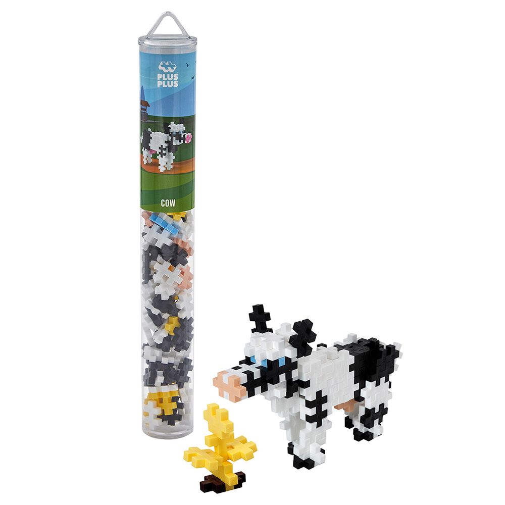 Plus Plus - Cow Tube - 100pcs