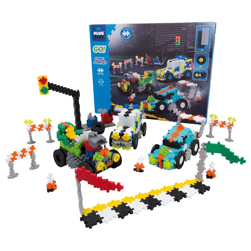 Plus Plus - Go Street Racing Super Set