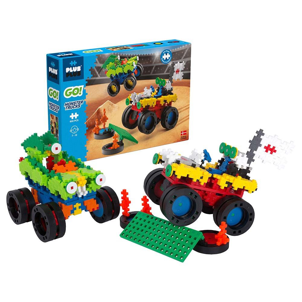 Plus Plus - Go Monster Trucks Set