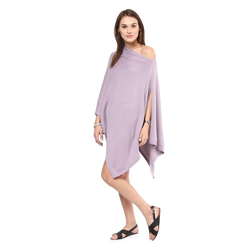 Pluchi - Maternity Poncho Rosette - Purple