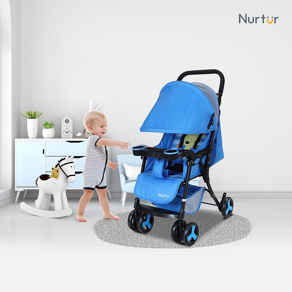 Nurtur - Ryder Lightweight Stroller - Blue