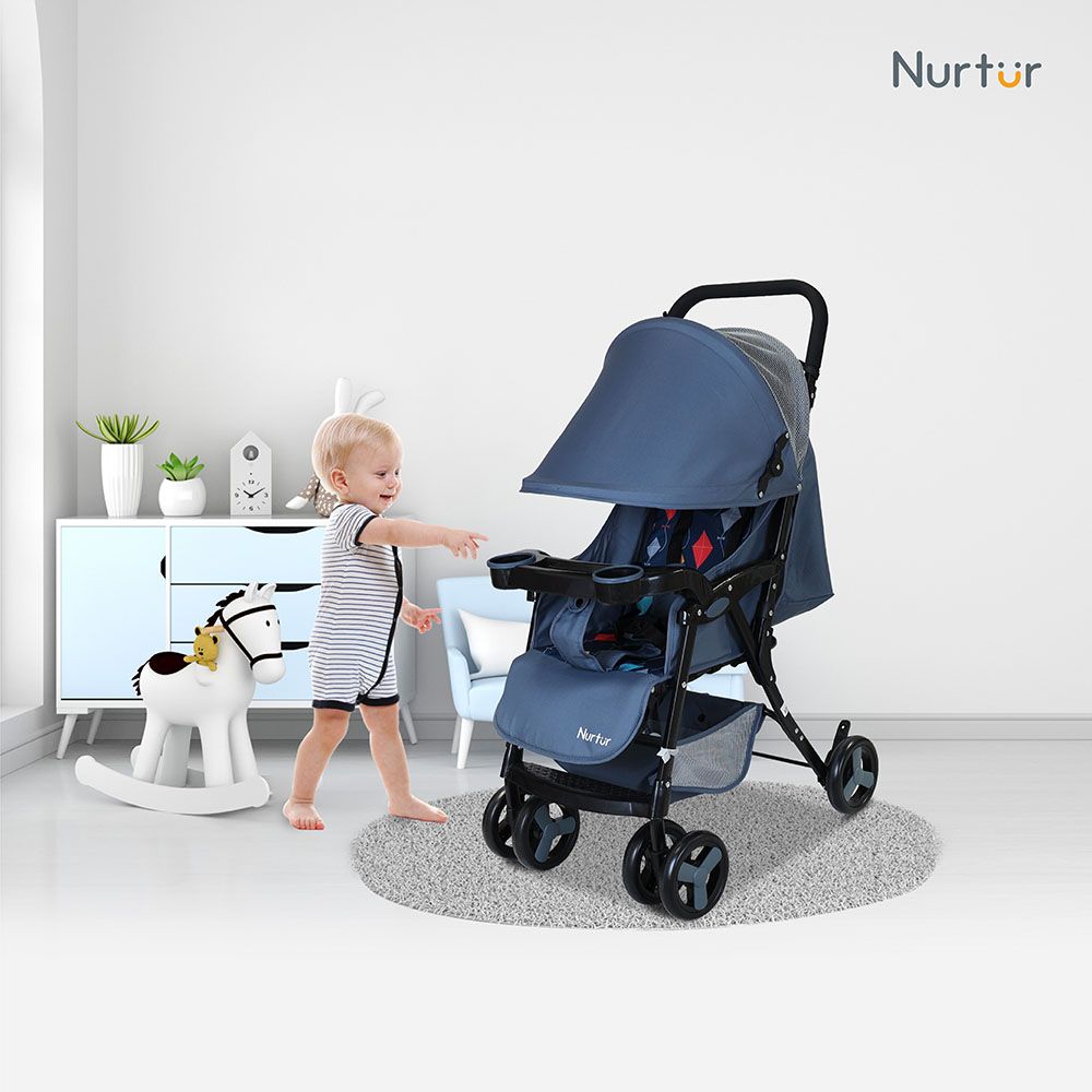 Nurtur - Ryder Lightweight Stroller - Light Blue