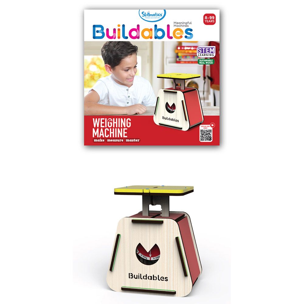 Skillmatics - Buildables Weighing Machine