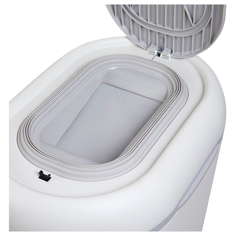 Shnuggle - Eco Touch Nappy Bin W/ Dual Seal Airlock - White