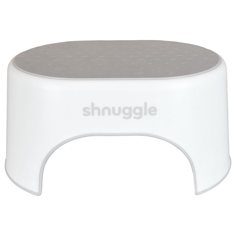 Shnuggle - Toddler/Kids Light Weight Step Stool - White