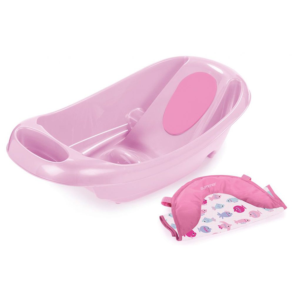 Summer Infant - Splish 'n Splash Baby Bath Tub - Pink