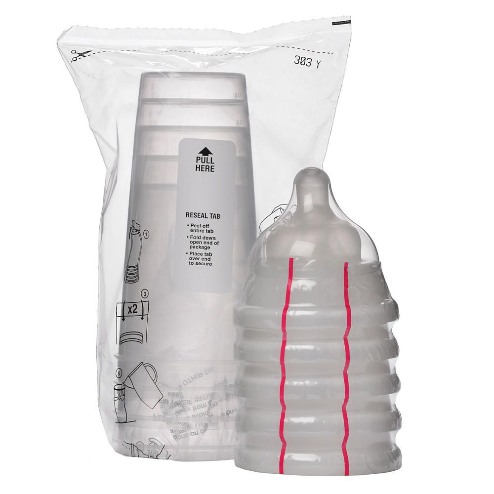 Steribottle Ready To Use Disposable Bottles, Pack Of 10