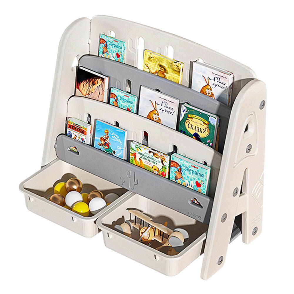 Bumble & Bird - 2-in-1 Bookshelf & Storage Rack