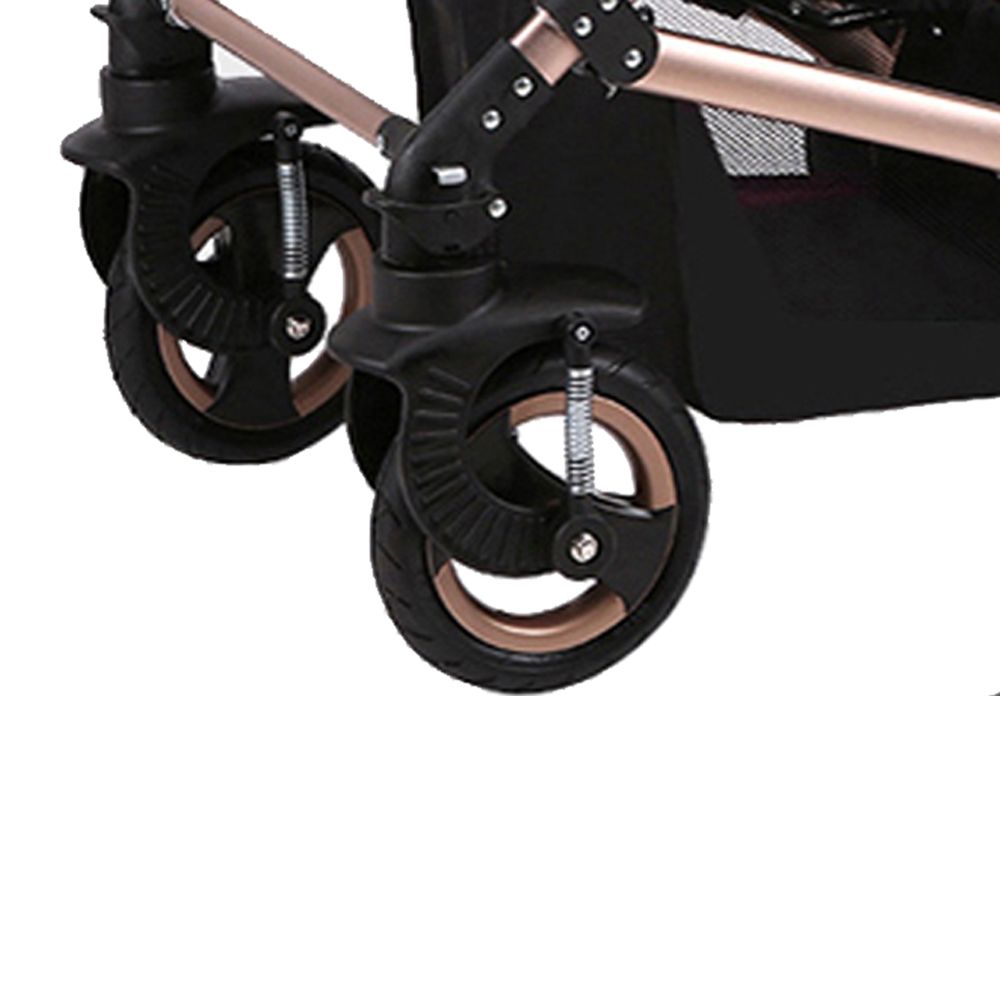 Teknum - 3 in 1 Pram Stroller - Wine