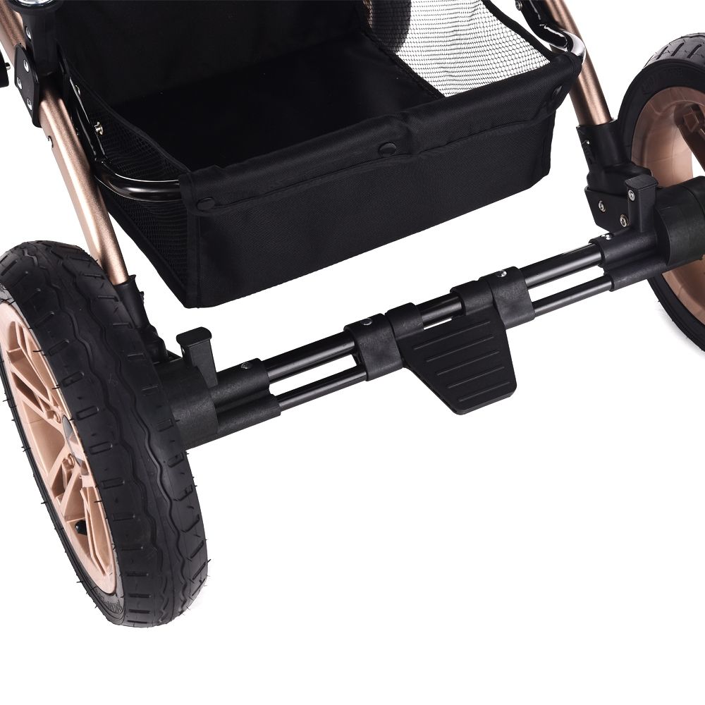 Teknum - 3 in 1 Pram Stroller - Wine