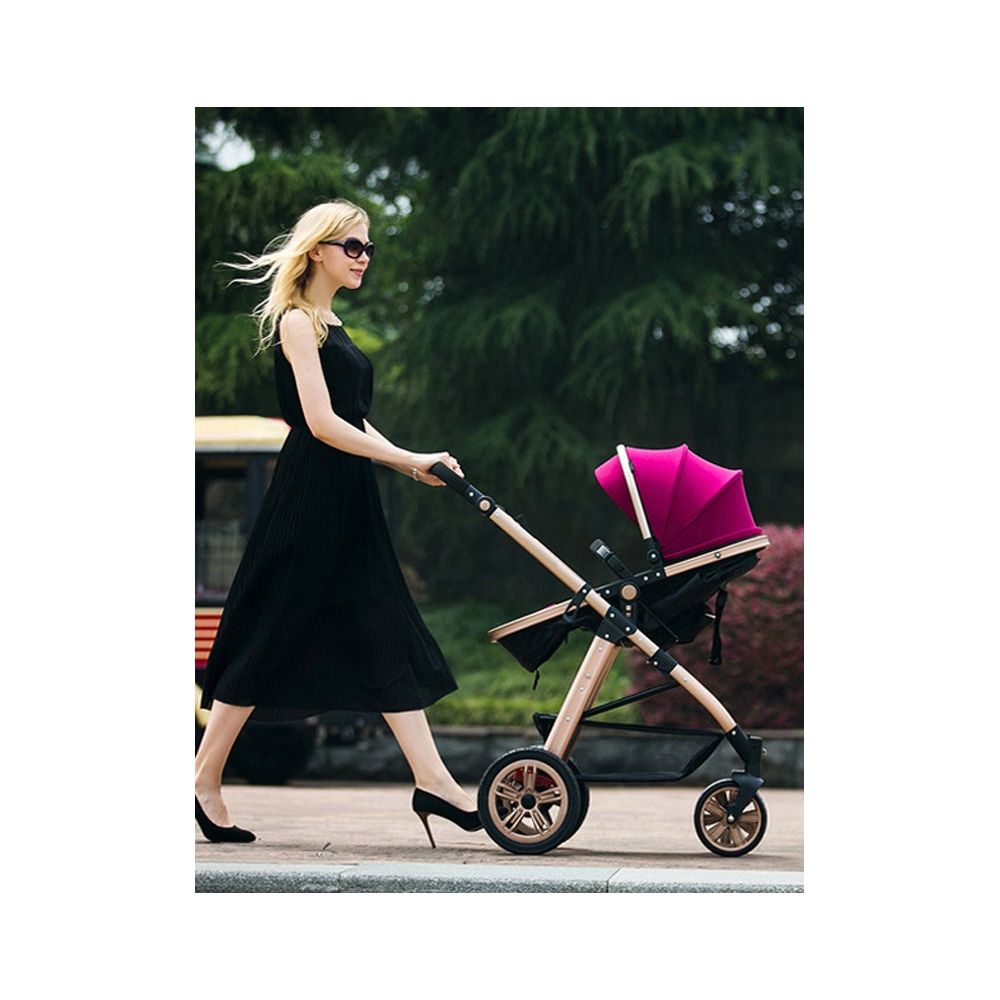 Teknum - 3 in 1 Pram Stroller - Wine