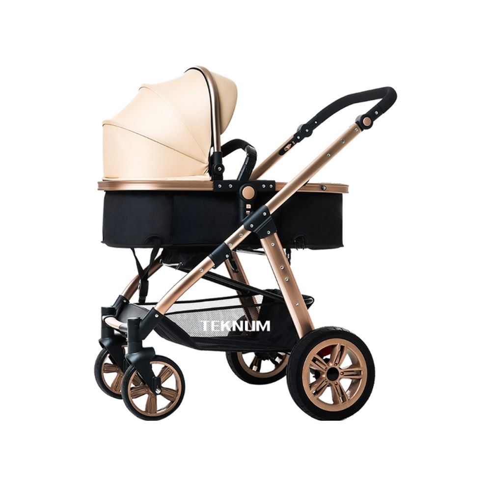 Teknum - 3-in-1 Pram Stroller - Story - Khaki