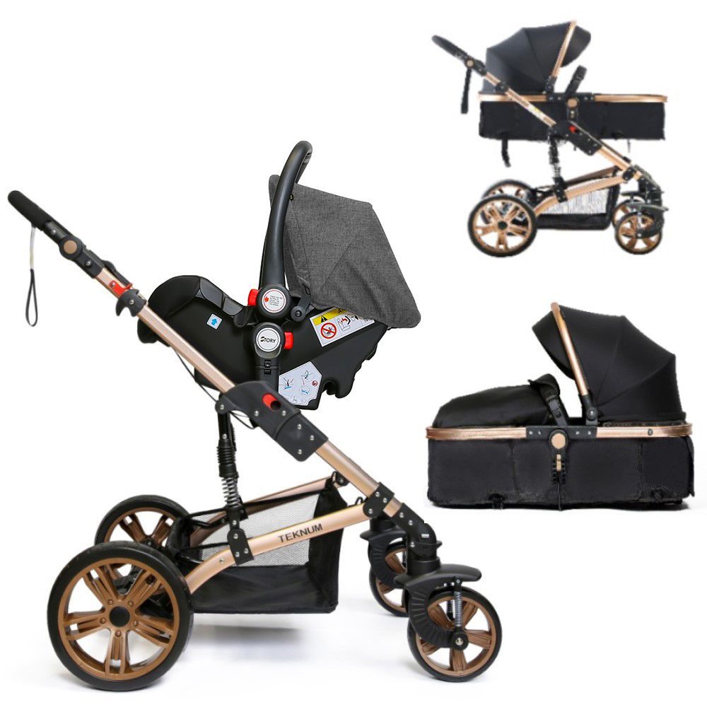 Teknum - 3-in-1 Travel System - Black