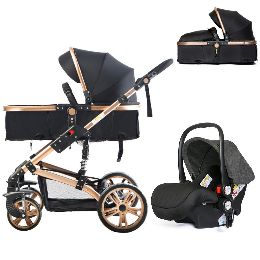 Teknum - 3-in-1 Travel System - Black