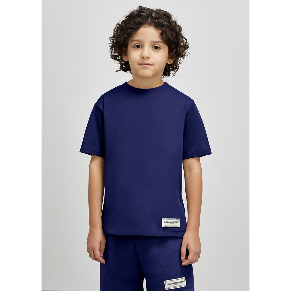 The Giving Movement - Kids Regular Fit T-Shirt - Navy