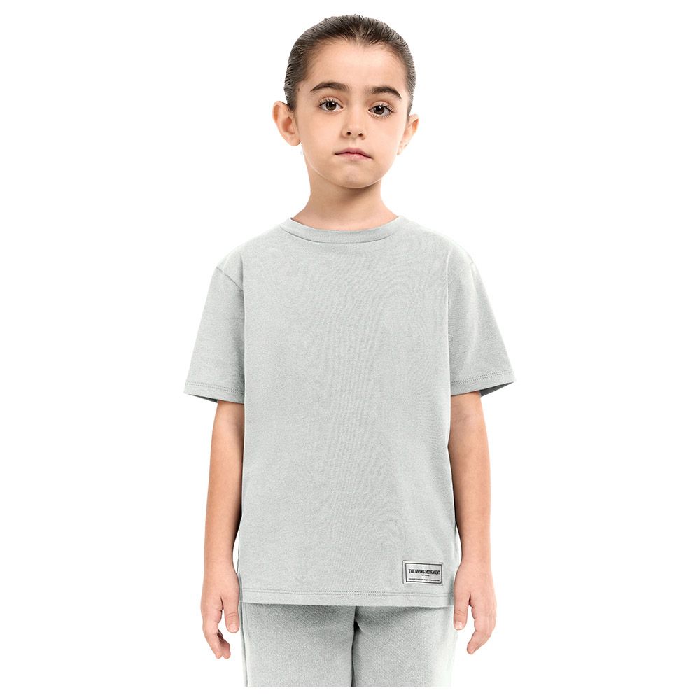 The Giving Movement - Kids Regular Fit T-Shirt - Misty Grey